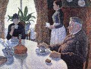 Paul Signac the dining room opus 152 France oil painting artist